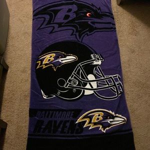 2 Baltimore Ravens beach towels (no longer for sell…)